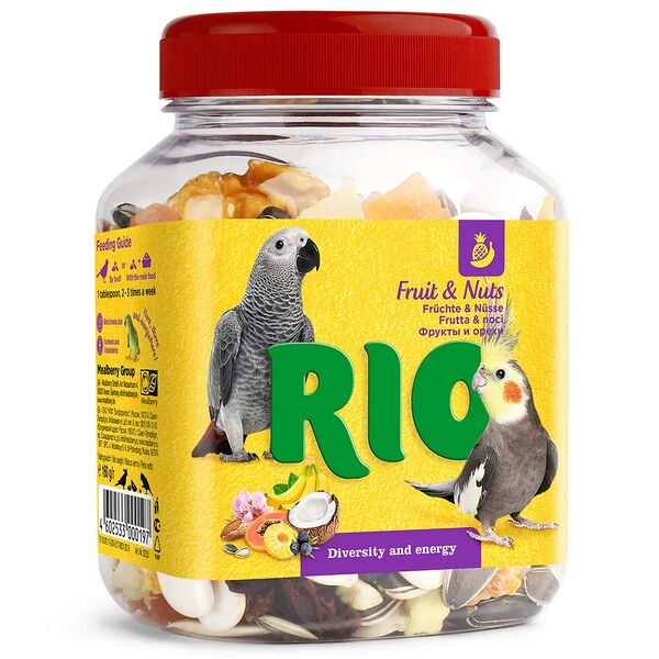 Фруктово-ореховая смесь RIO лакомство для птиц
