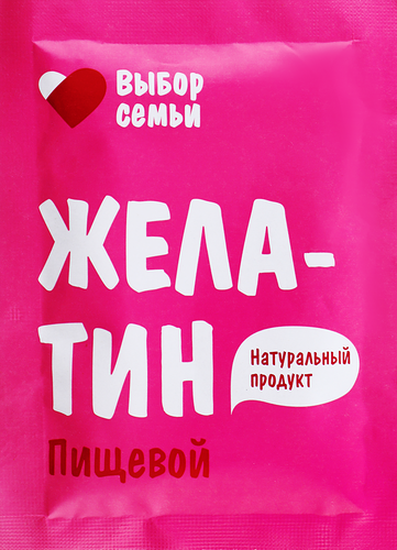 Желатин пищевой Выбор семьи, 15г