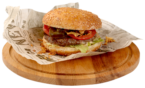 

Бургер Лента с халапеньо и говядиной, 190 г