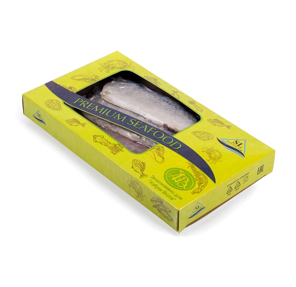 

Скумбрия Seafood Line филе на коже 400 г, Россия