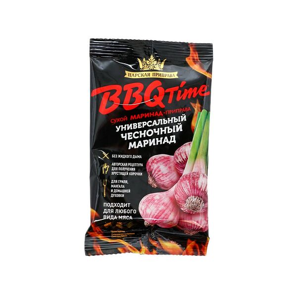 BBQ Time маринад-приправа универсальный чесночный пакет 30г