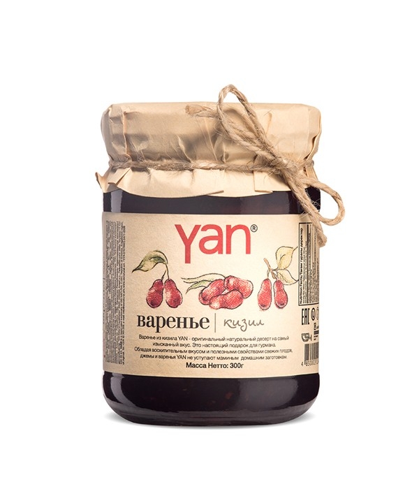 

Варенье Yan из кизила 300 г