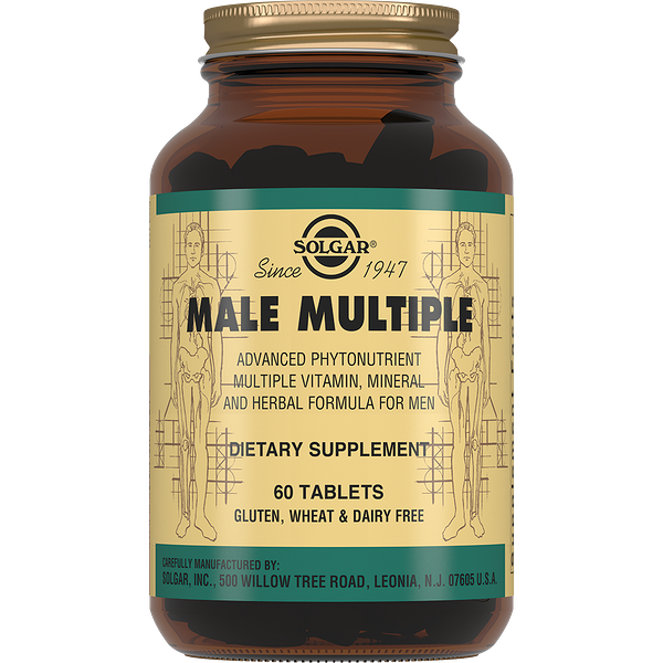 Solgar Male Multiple мультивитаминный и минеральный комплекс для мужчин таблетки 60 шт