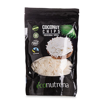 Чипсы кокосовые Econutrena органические