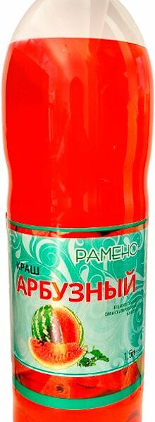 Напиток Рамено Арбузный краш газированный 1.5л