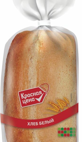 Хлеб Красная Цена Белый формовой 500г