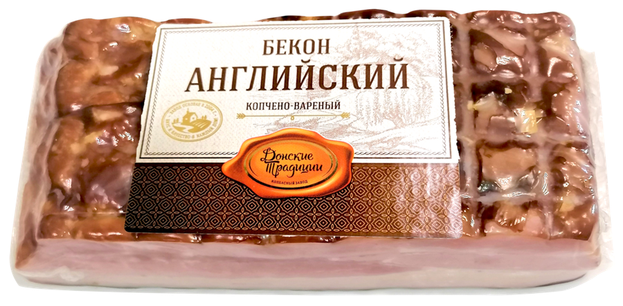 

Бекон ДОНСКИЕ ТРАДИЦИИ Английский к/в ц/к в/у