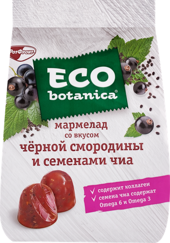 

Мармелад Eco botanica Черная смородина с семенами чиа 200 г