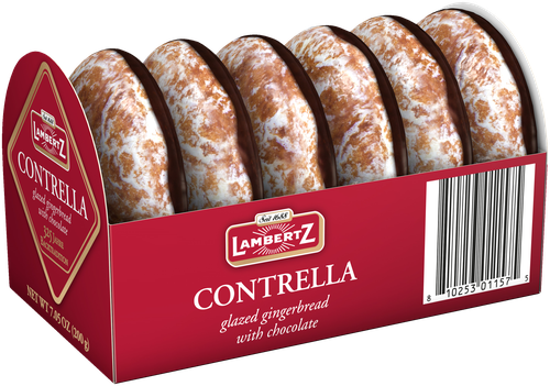 

Пряники Lambertz Contrella Classic в темном шоколаде 200 г