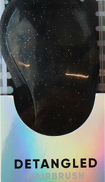 Щетка для волос Sophisticated Black glitter