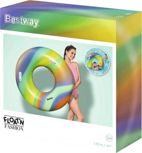 

Круг надувной для плавания BESTWAY Радужный d=119см, Арт. 36352