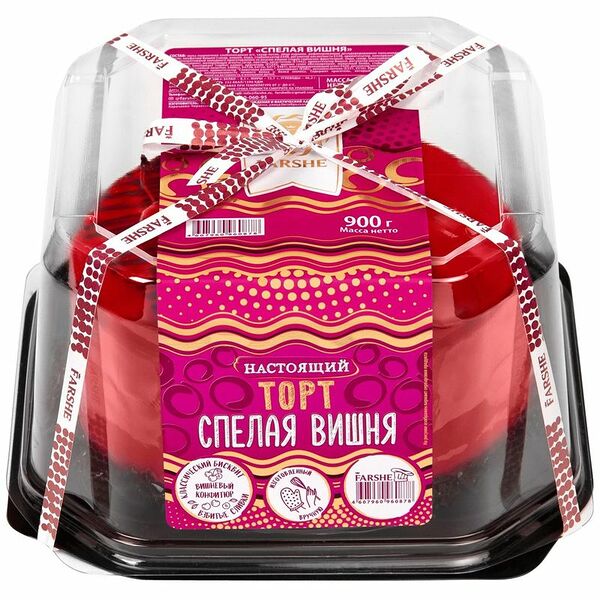 Торт Farshe Спелая вишня, 900г