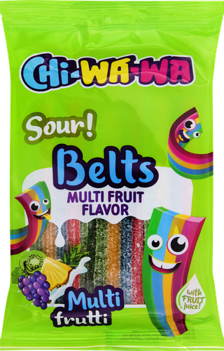 

Жевательный мармелад Chi-Wa-Wa Мульти кислый (ремешок) 80 г