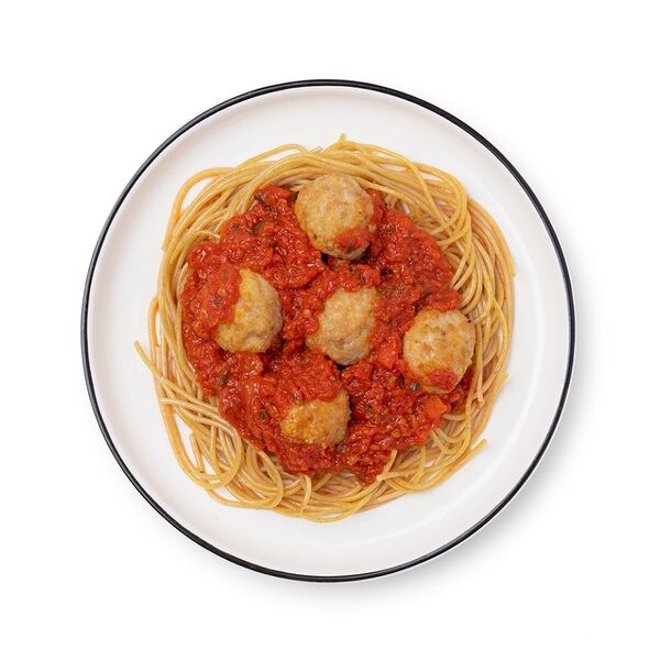 Паста с митболами в томатном соусе «Азбука Life kids» 290г, Россия