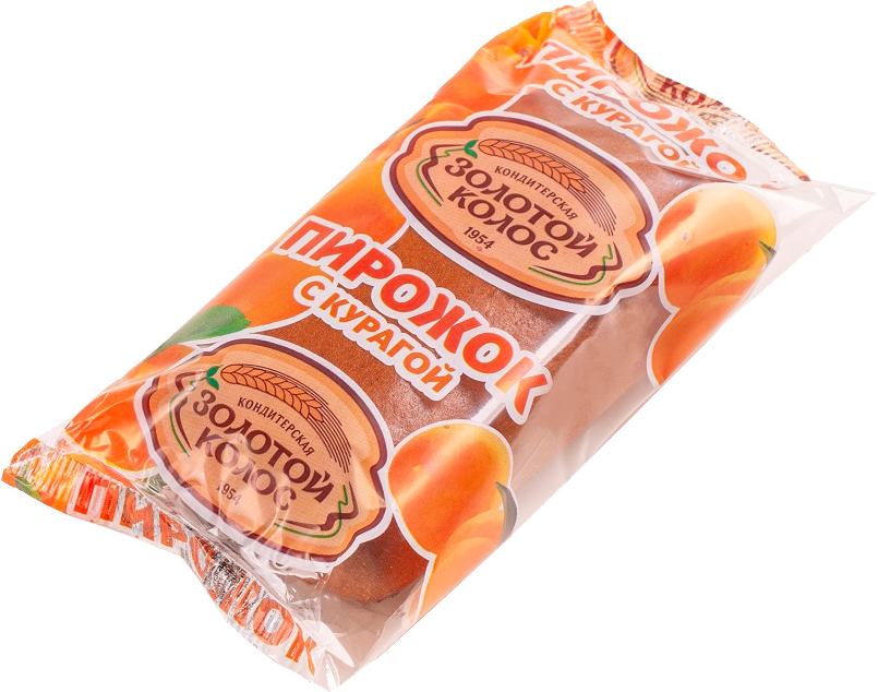 

Пирожок Золотой колос с курагой 60 г