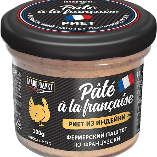 Риет Главпродукт из индейки 100г