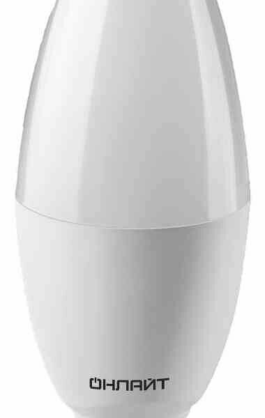 Лампа LED Онлайт 61957 OLL-C37-10-230-4K-E14-FR 4000K, 10 Вт