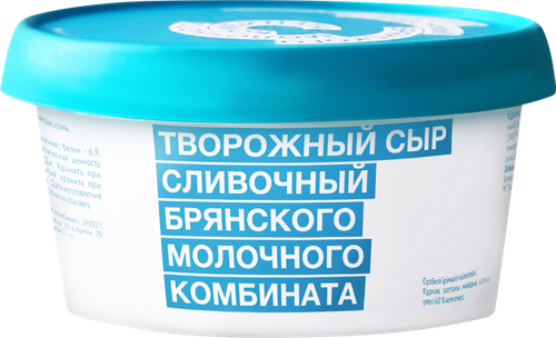 

Сыр творожный БМК Сливочный 60%, без змж, 150г