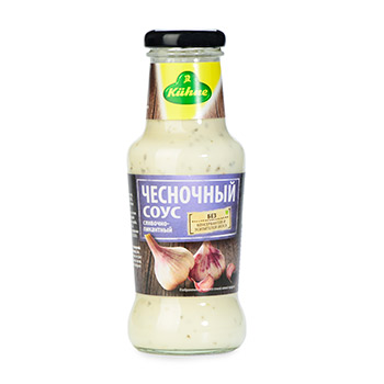 

Соус чесночный Kühne сливочно-пикантный, 250 г