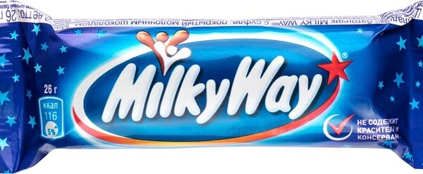 Шоколадный батончик Milky Way 26г