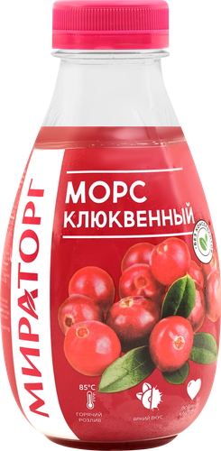 

Морс Мираторг клюквенный 370 мл