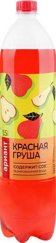 

Напиток Ариант Красная груша сильногазированный 1.5 л