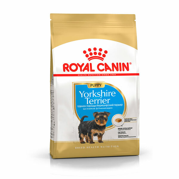 Корм сухой для щенков Royal Canin Puppy Yorkshire до 10 месяцев, для йоркширских терьеров, 500г