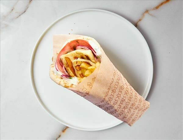 Гирос с халлуми