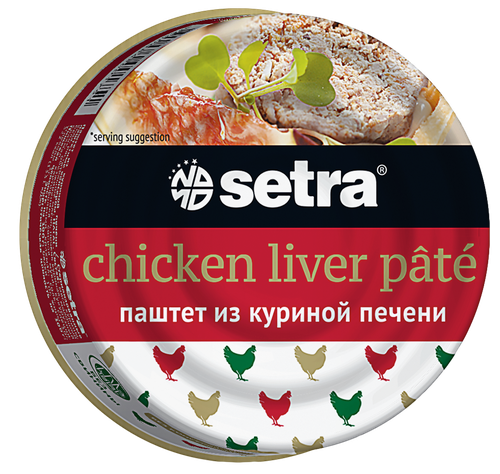 

Паштет Setra из куриной печени 100 г