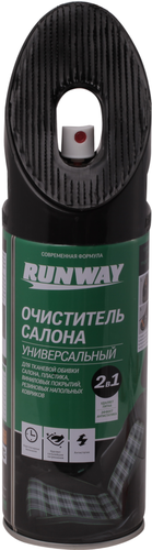 

Очиститель салона Runway 2 в 1 универсальный 450 мл
