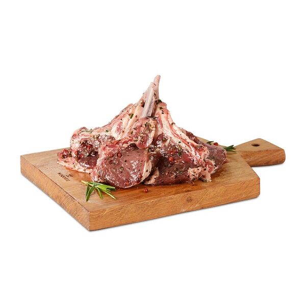 Корейка молодого барашка с розмарином и чесноком Почти готово