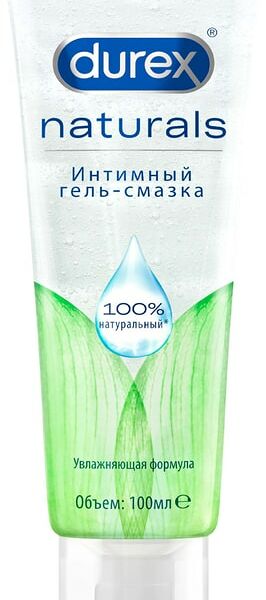 Гель-смазка Durex Naturals 100мл