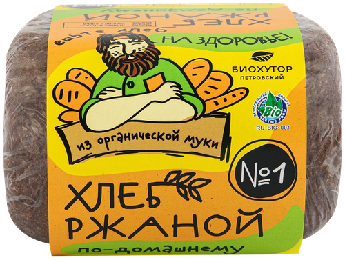 

Хлеб ржаной БИОХУТОР ПЕТРОВСКИЙ По-домашнему, 300г