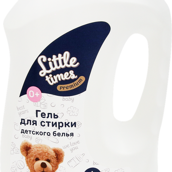 Гель для стирки детского белья LITTLE TIMES, 1,5л