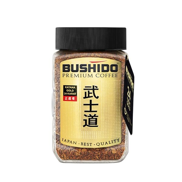 Кофе растворимый Bushido Katana Gold 24 karat
