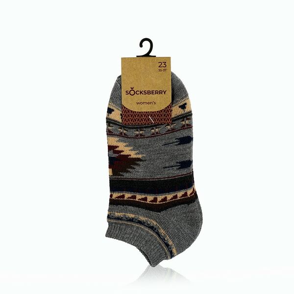 Женские махровые носки Socksberry WO168 , Серый , р.23