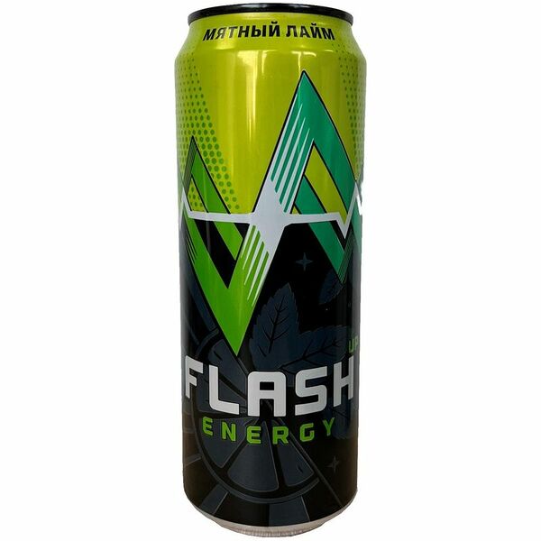 Энергетический напиток Flash Up Energy Мятный лайм