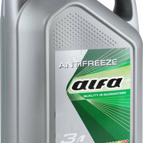 Антифриз Alfa зеленый, 3 л