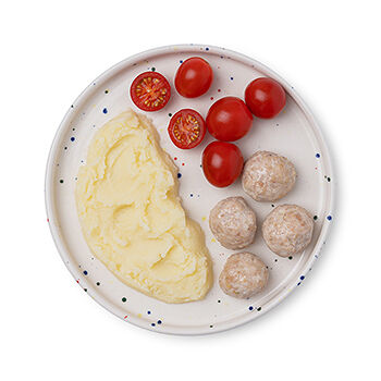 Пюре картофельное с чикенболами Азбука Life Kids