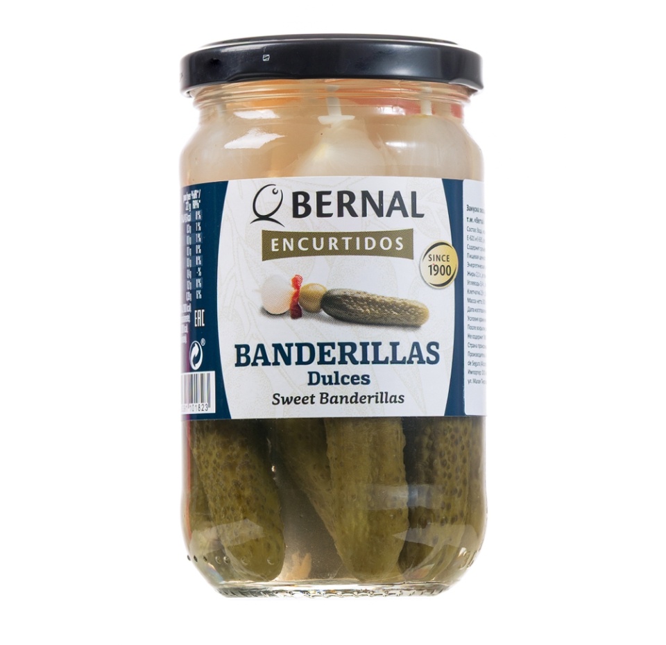 

Ассорти овощное BERNAL оливки, корнишоны, белый лук, сладкий перец