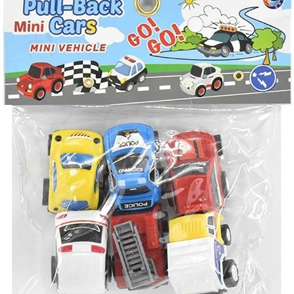 Набор игрушек Автомобили с инерционным механизмом