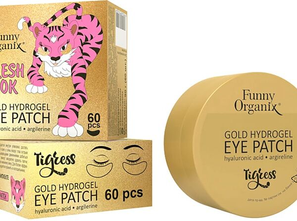 Патчи для глаз Funny Organix гидрогелевые разглаживающие 90г