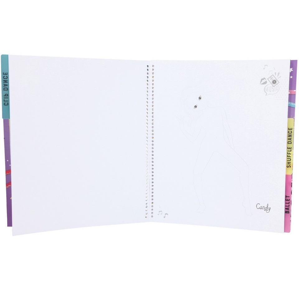 

Альбом для раскрашивания TOPModel by Depesche Танцы 0411453/0011453