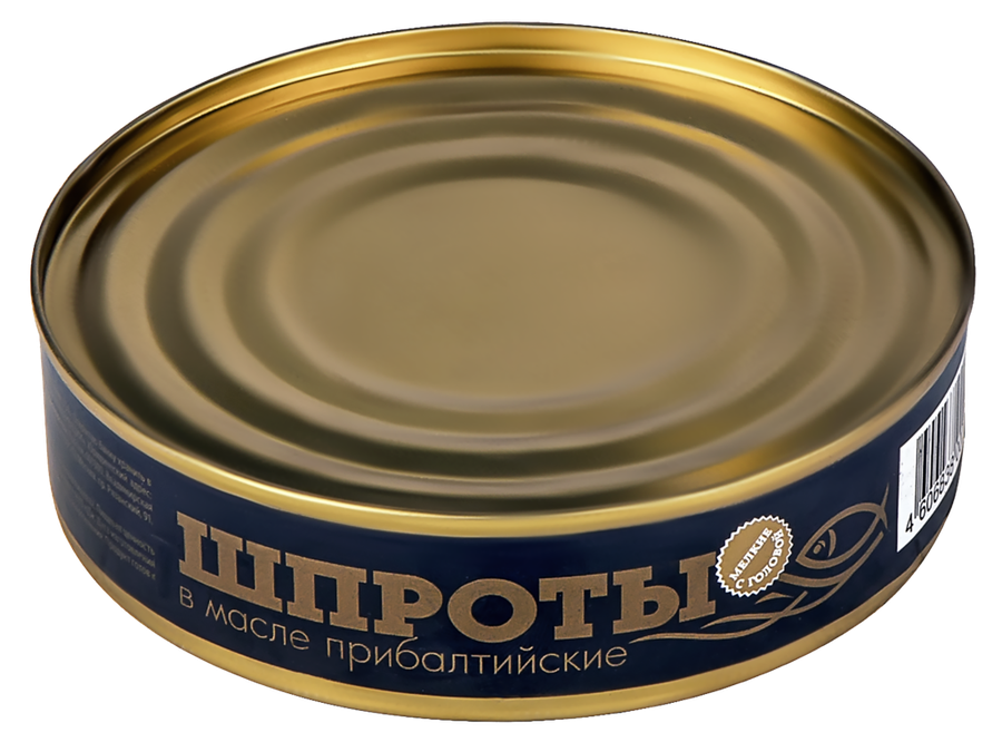 

Шпроты в масле Прибалтийские, 150 г