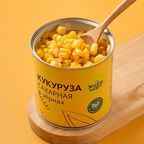 Кукуруза сахарная консервированная