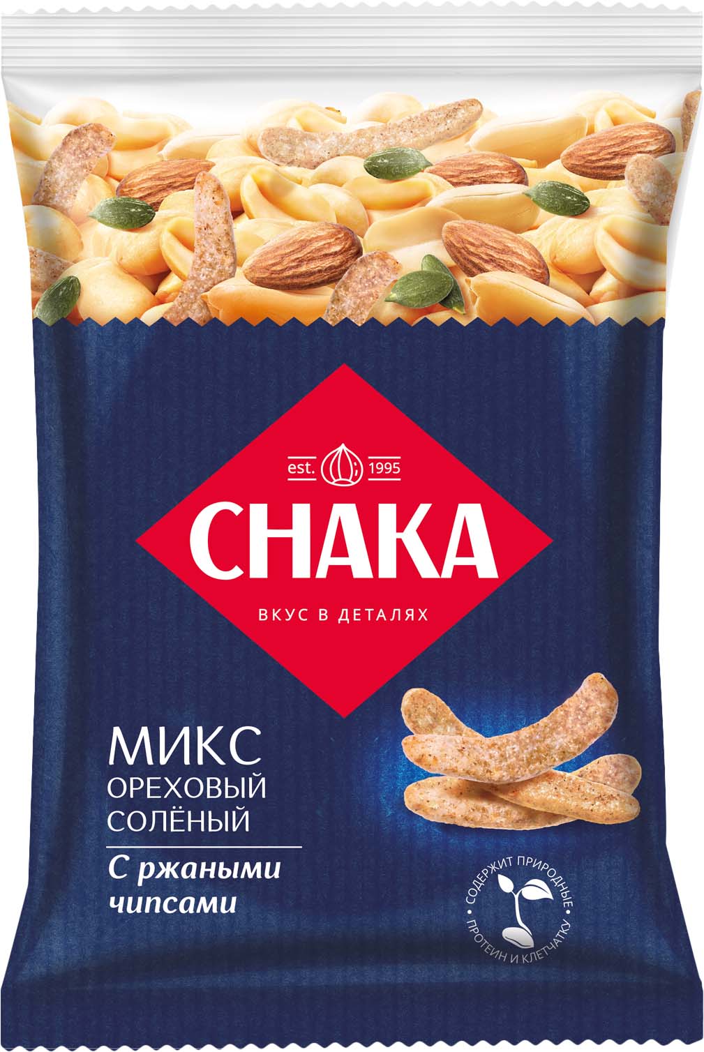 

Коктейль ореховый Chaka соленый с чипсами