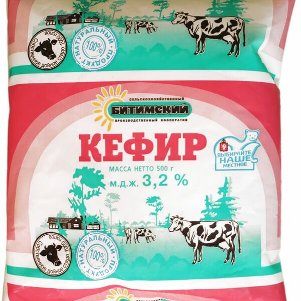 Кефир Битимский 3.2% 500 г