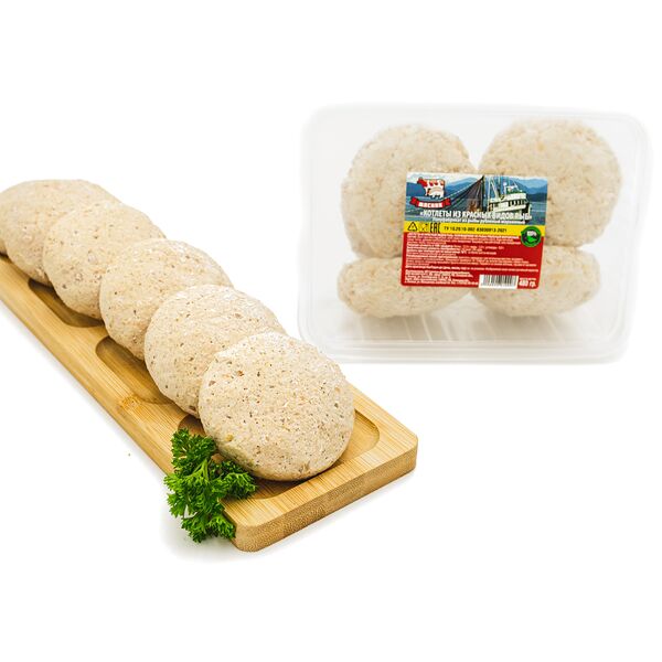 Котлеты из красных видов рыб 0,480 кг