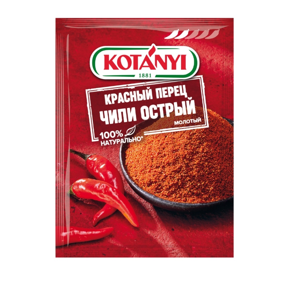 

Приправа чили молотый, Kotanyi, 25 г, Австрия