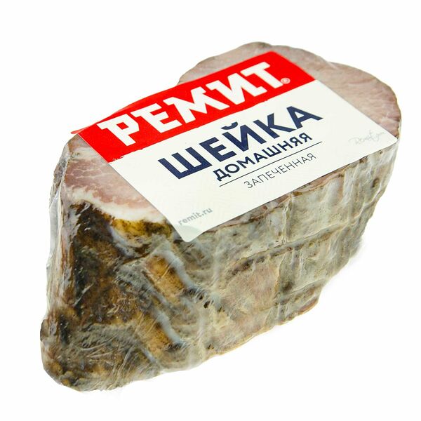 Шейка РЕМИТ Домашняя запеченная мал кус в/у, вес